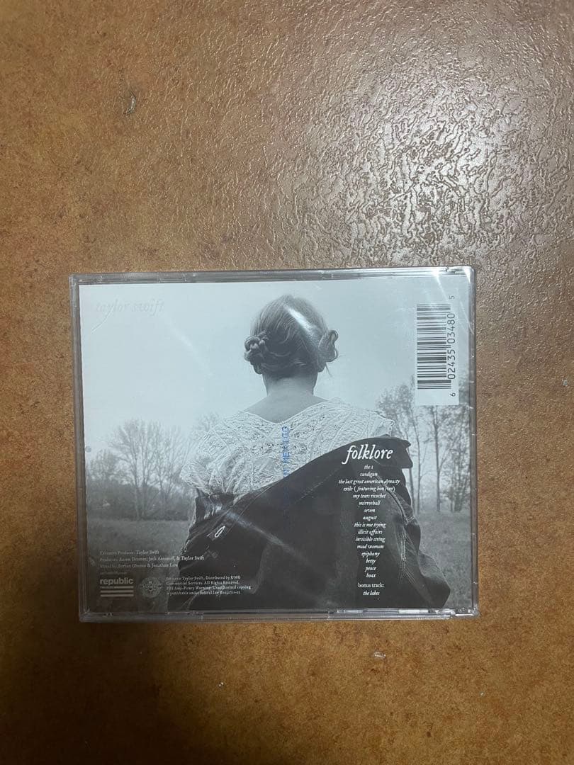 Taylor Swift folklore サイン入りCD テイラースウィフト