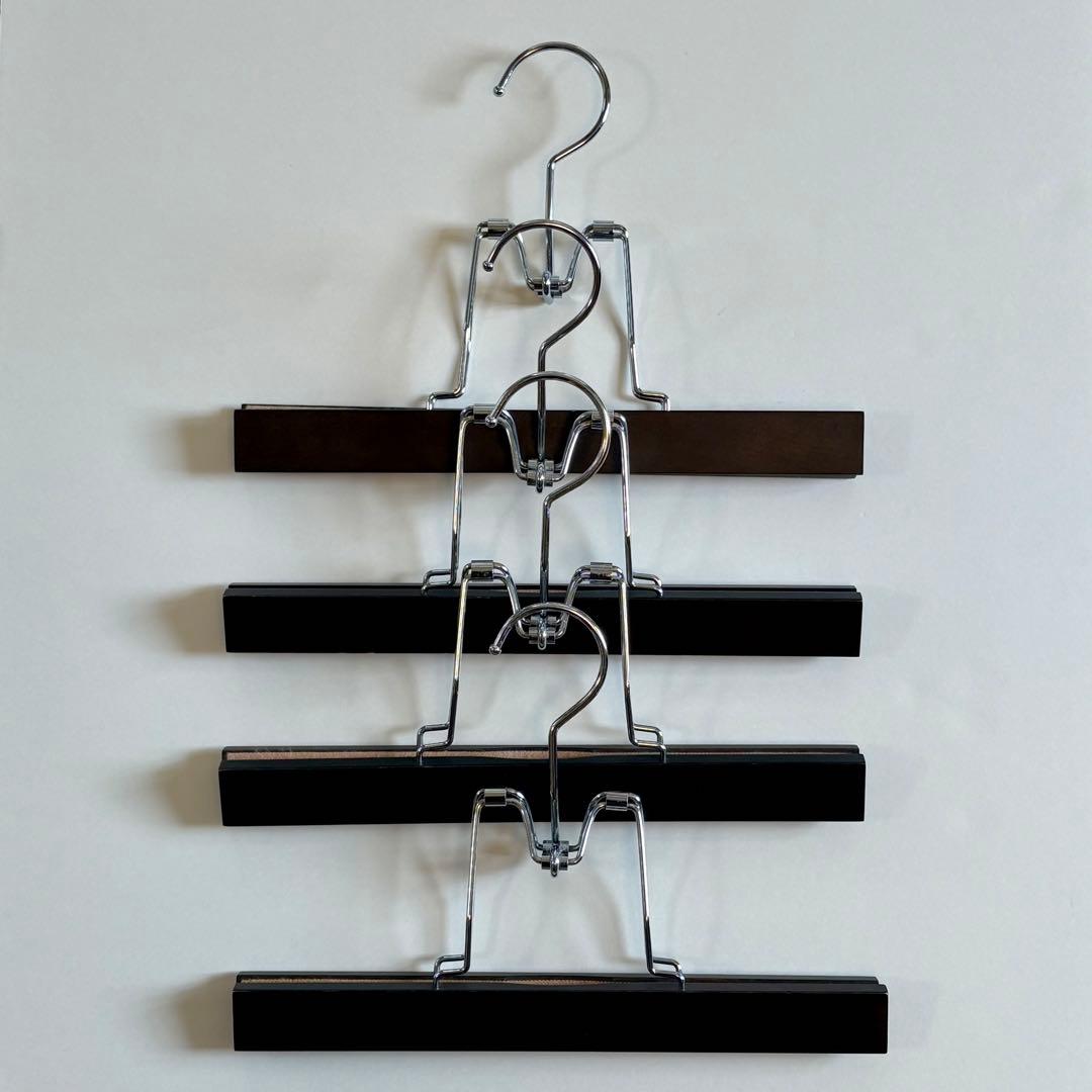 【NAKATA HANGER】ズボン吊りハンガー4本セット ナカタハンガー