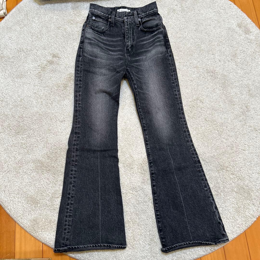 moussy フレアデニム 23