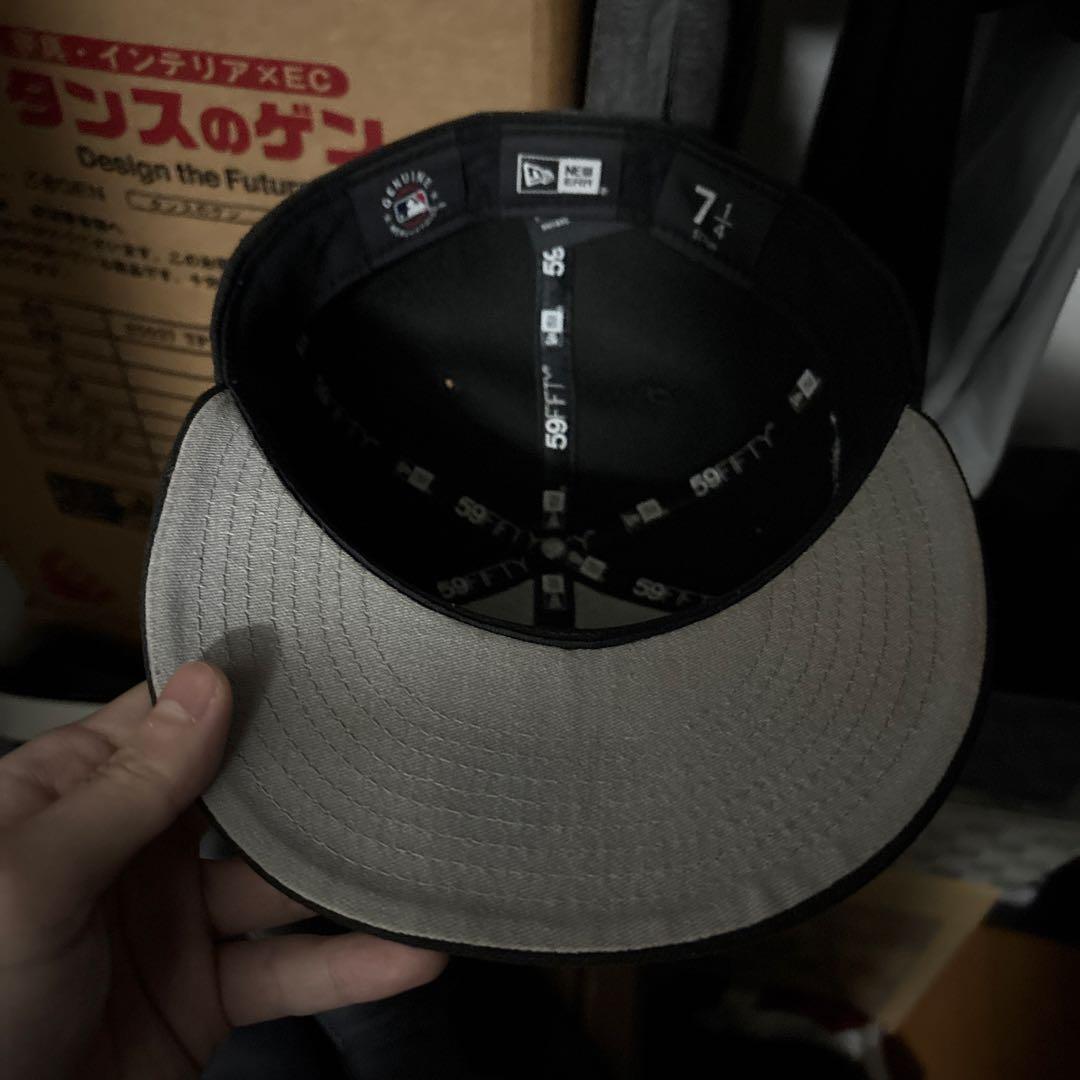 71/4 ニューエラ　アトランタブレーブス newera 59fifty cap