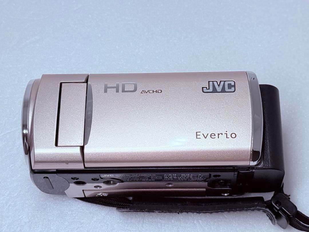 JVC Everio HD GZ-HM670 ピンクゴールド ビデオカメラ
