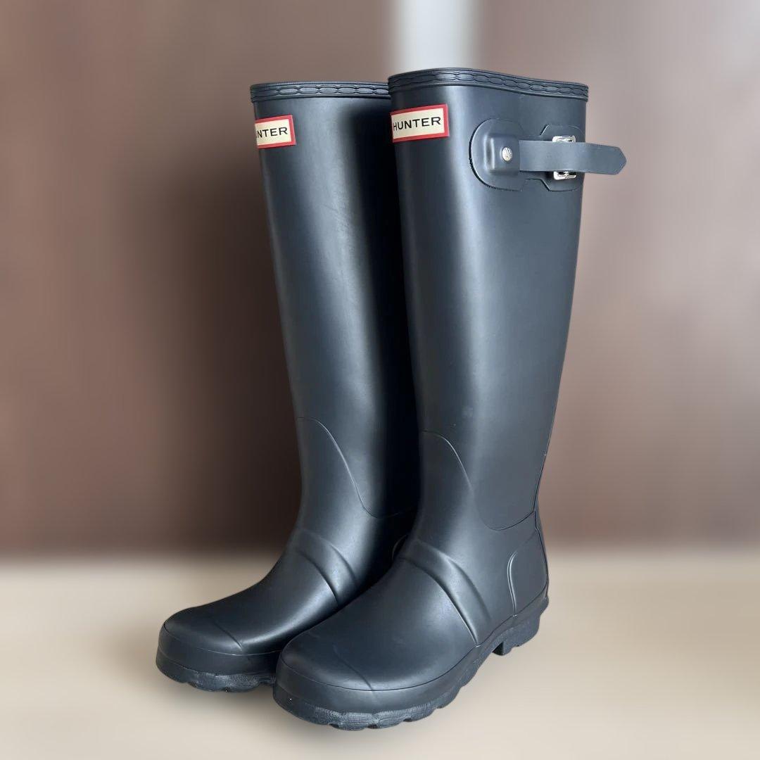 【美品】 HUNTER レインブーツ UK3 / EU36 日本22.5cm