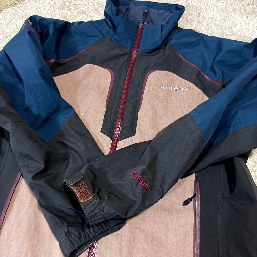 mont-bell　モンベル　GORE-TEX 　ジャケット　マルチカラー　XL
