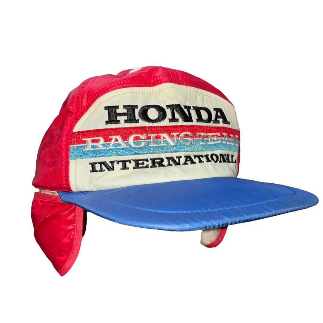 80s HONDA RACING TEAM キャップ ナイロン VINTAGE