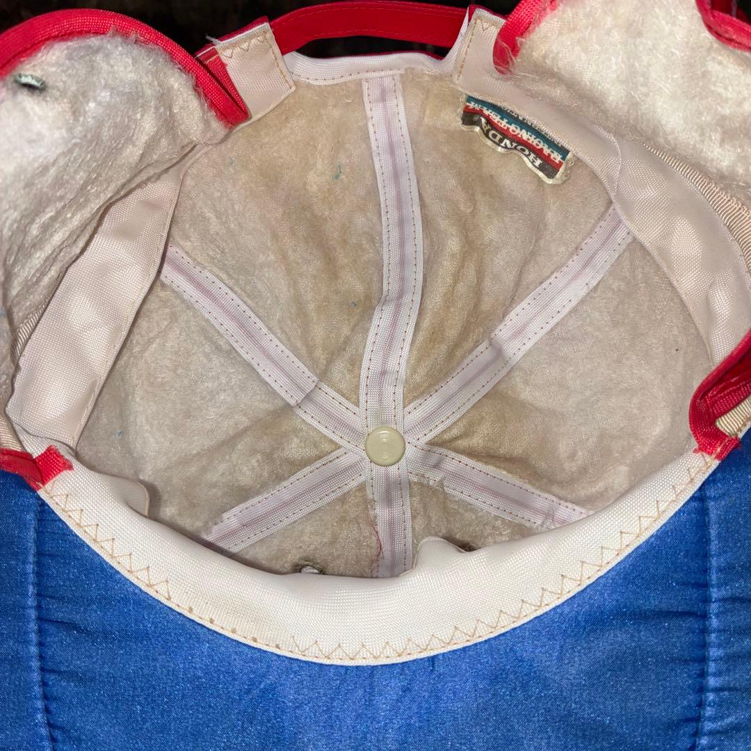 80s HONDA RACING TEAM キャップ ナイロン VINTAGE