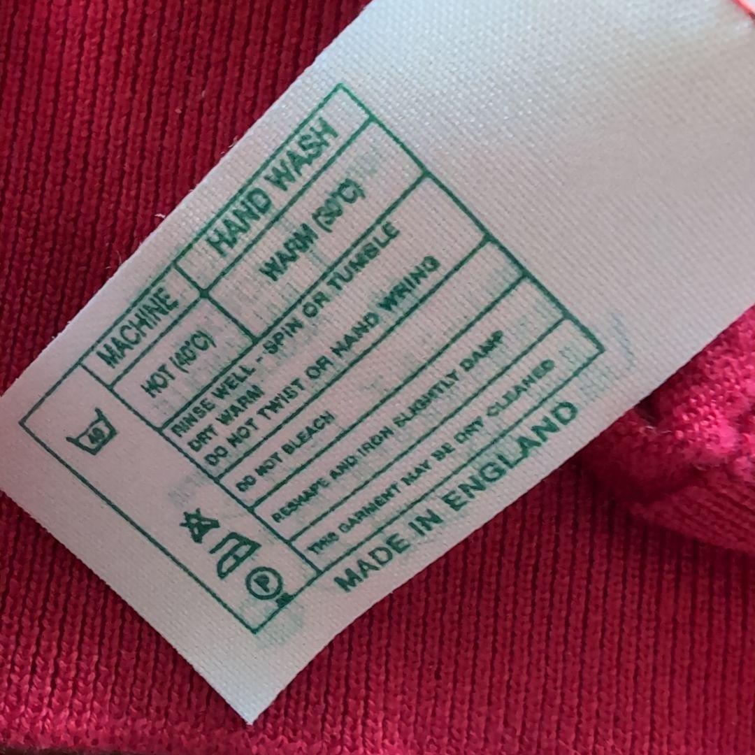 【新品未使用】JOHN SMEDLEY 半袖ニットポロシャツ