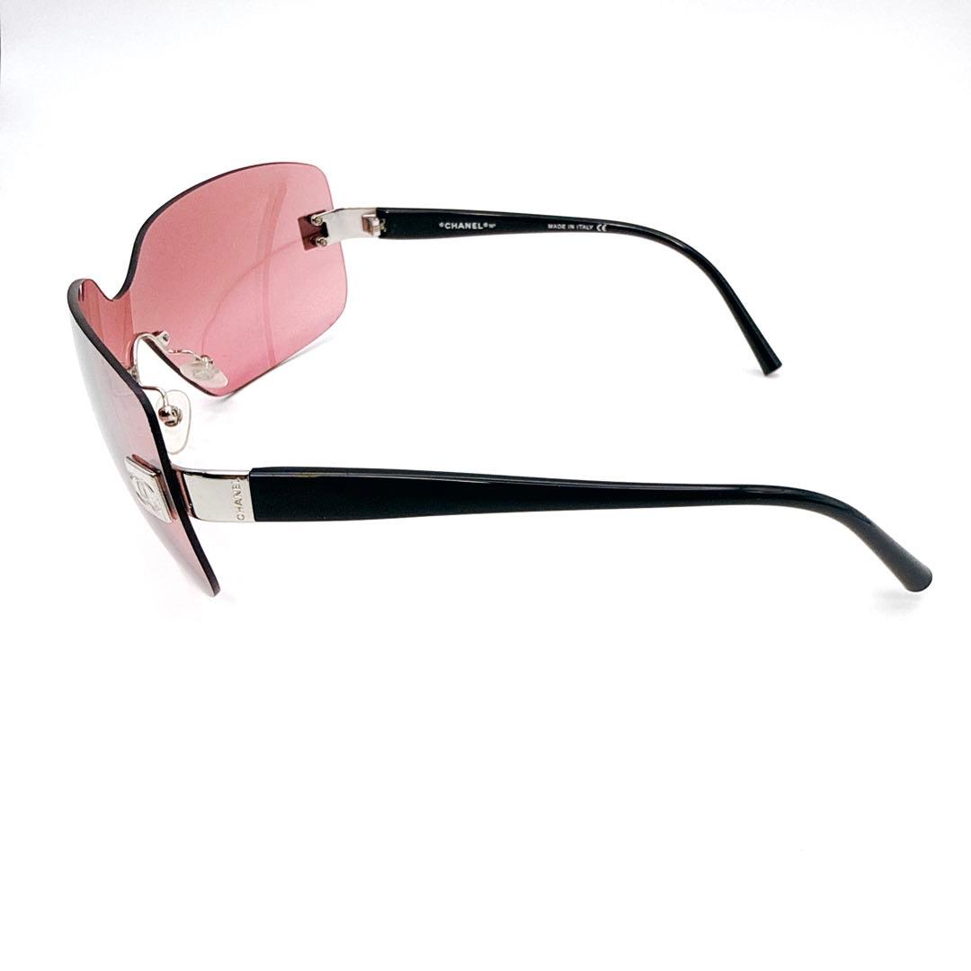 小物 CHANEL Rimless Coco Mark Logo Sunglasses