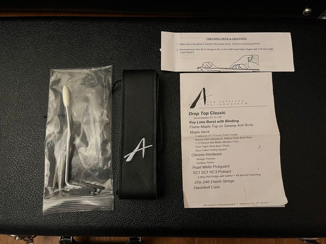 【美品】Tom Anderson Drop Top Classic