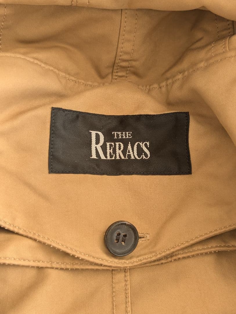 THE RERACS　リラクス　モッズコート 36 ベージュ キャメル