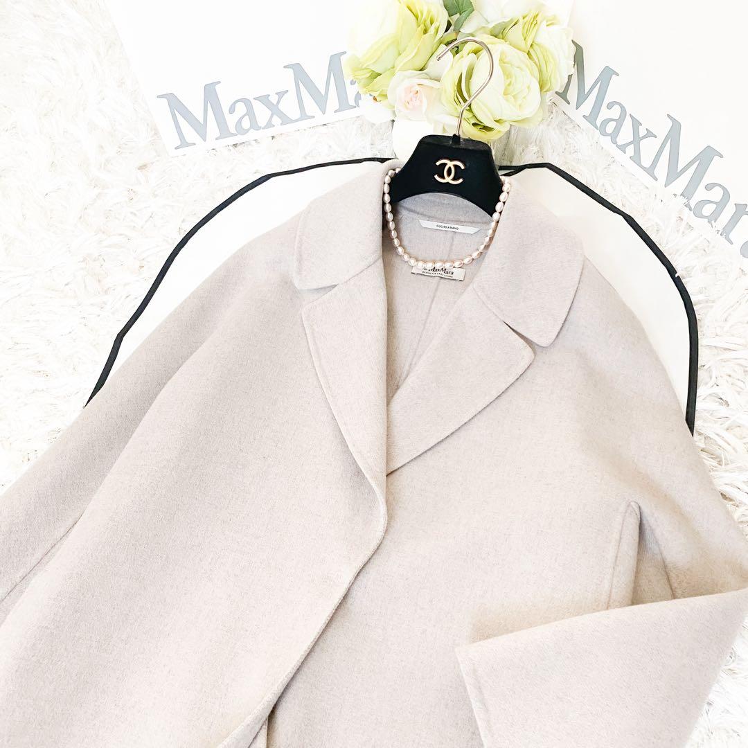 ★新品同様★マックスマーラ S MaxMara クチートアマーノコート★