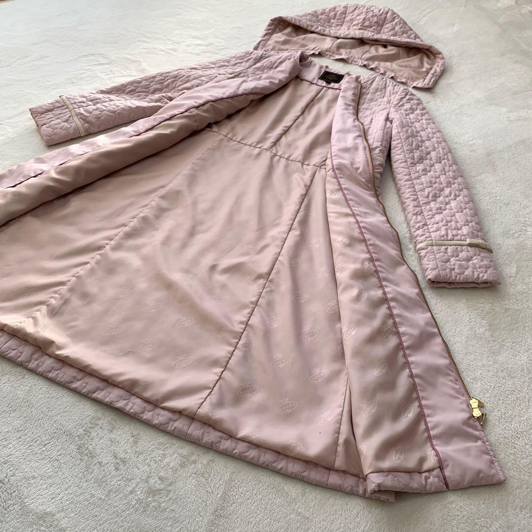 TOCCAトッカLAURAキルティングAラインロングコート2waySサイズ相当
