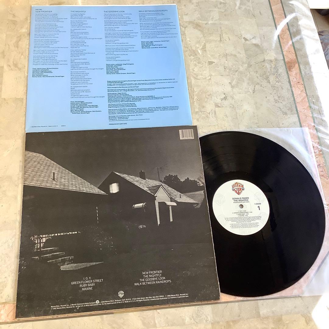 レコード美品! ドナルド・フェイゲン 1982年 US初版盤 RL刻印 RL刻印