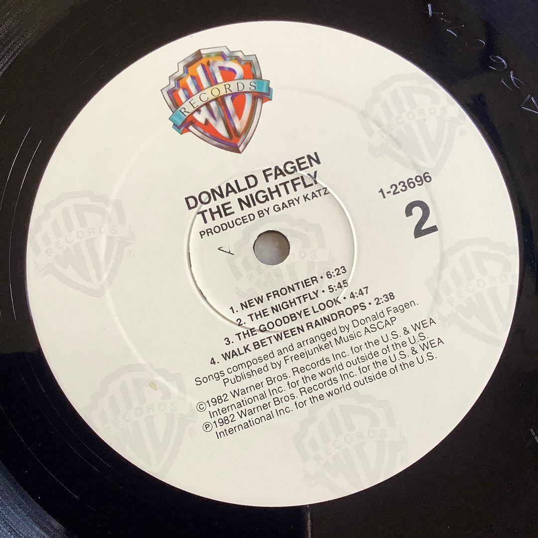 レコード美品! ドナルド・フェイゲン 1982年 US初版盤 RL刻印 RL刻印