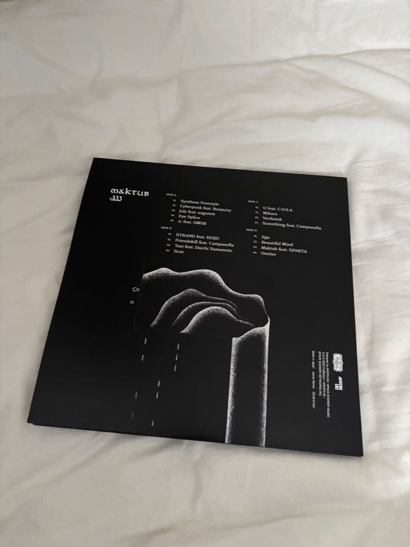 JJJ mktubアナログレコード