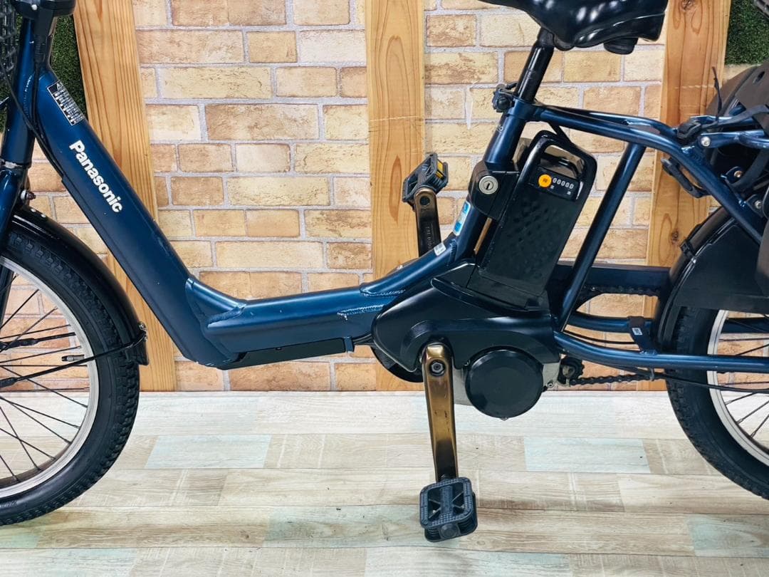 王様 ネイビー ギュットアニーズ子供乗せ電動アシスト自転車 ZH3647