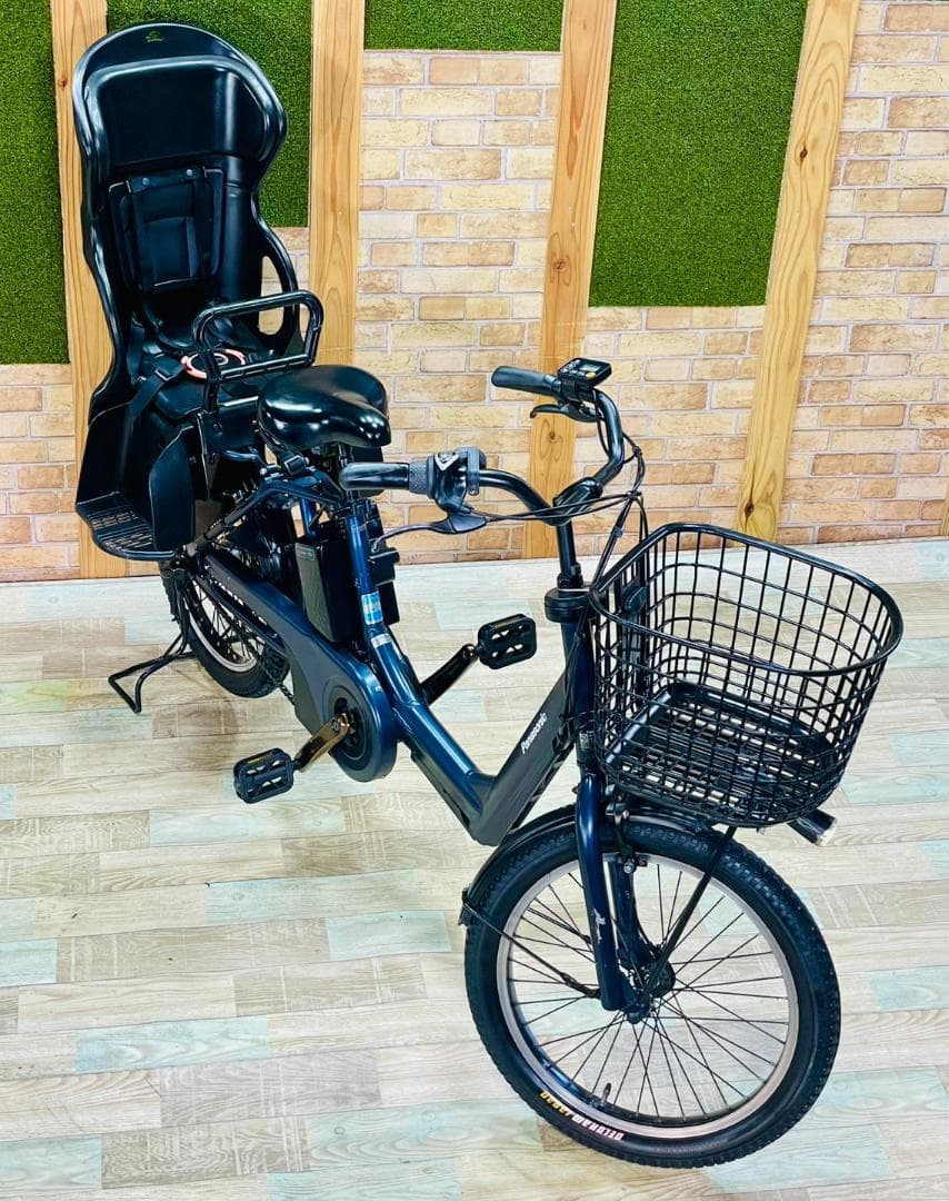 王様 ネイビー ギュットアニーズ子供乗せ電動アシスト自転車 ZH3647