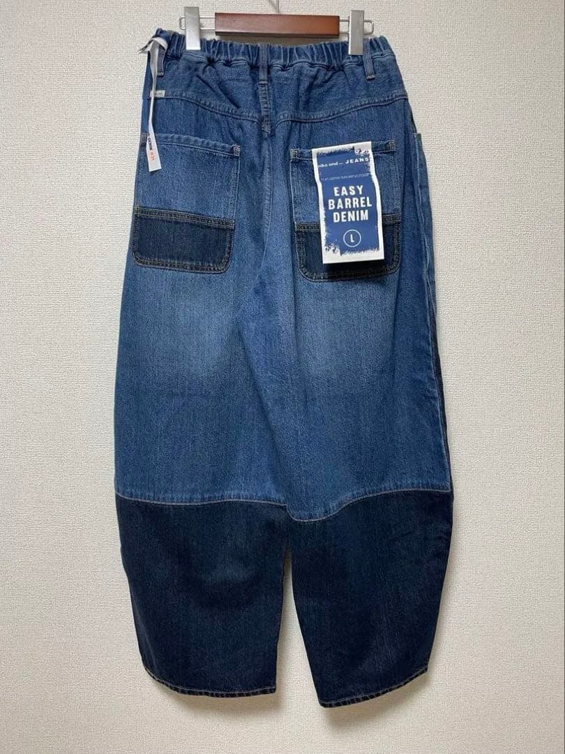 新品　niko and … EASYBARRELDENIM2 L