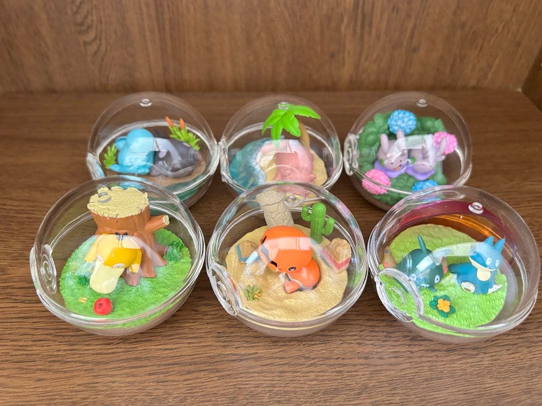 ポケモン テラリウムコレクション のんびりなひととき 6種セット コンプリート品