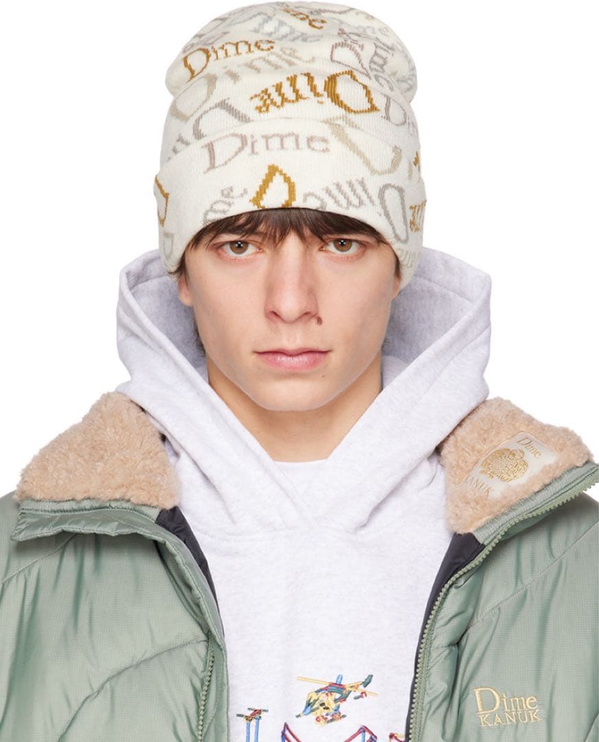 Dime Montreal haha beanie white ホワイト