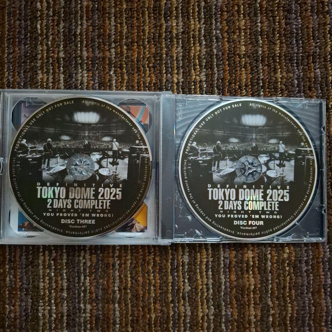 洋楽 oasis DEFINITIVE TOKYO DOME 2025 4CD