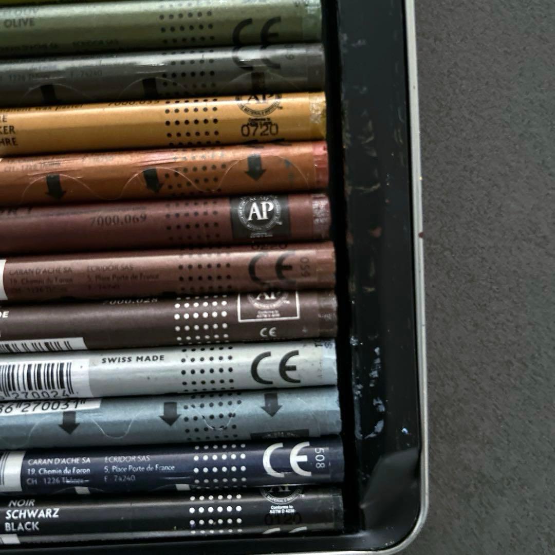 CARAN D'ACHE NEOCOLOR Ⅰ 40色セット