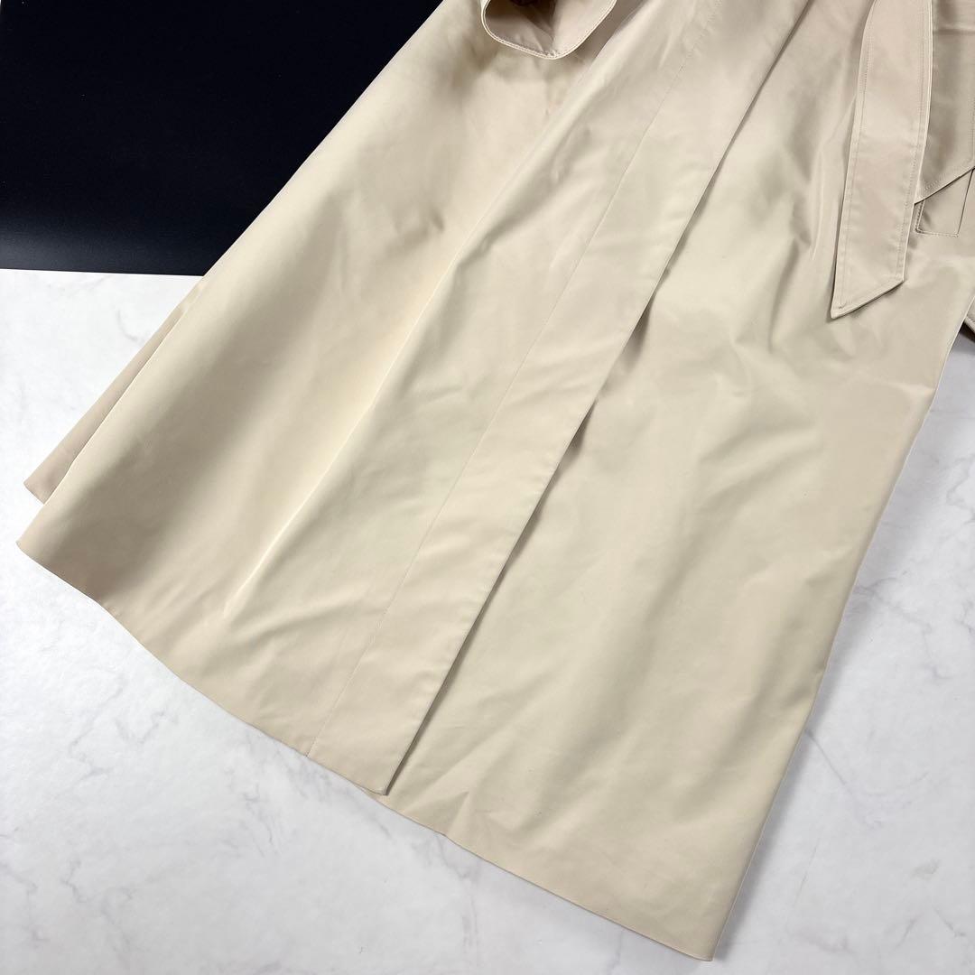 美品✨レリタージュ マルティニーク ハイカウントオックス ステンカラーコート 春