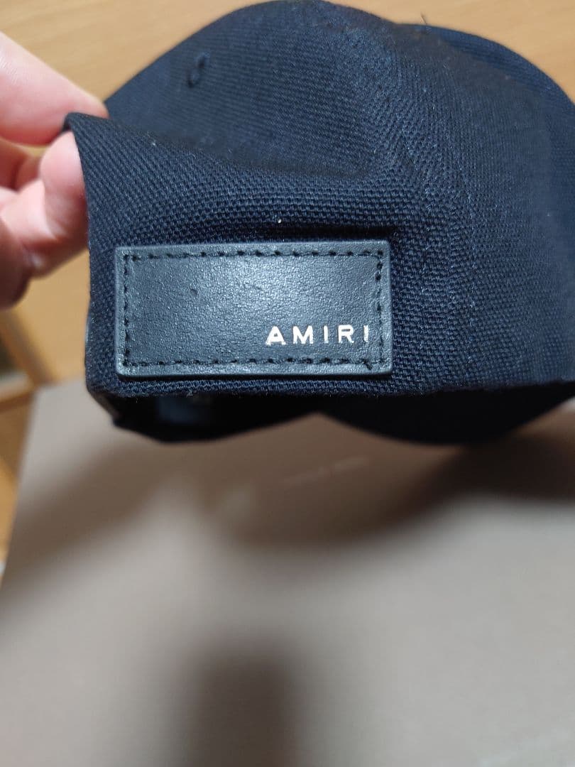 AMIRI フルキャンバス MA ロゴ キャップ アミリ