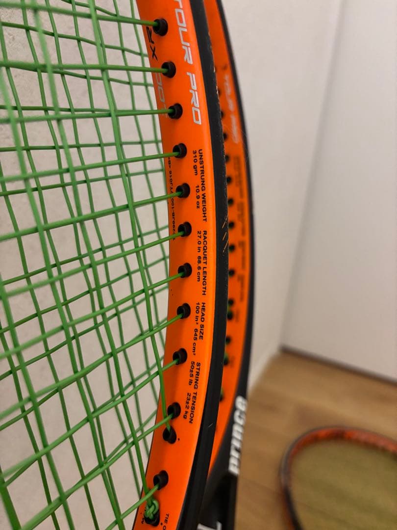 【傷あり】princeプリンス TOURPRO100XR ツアープロ 3本セット