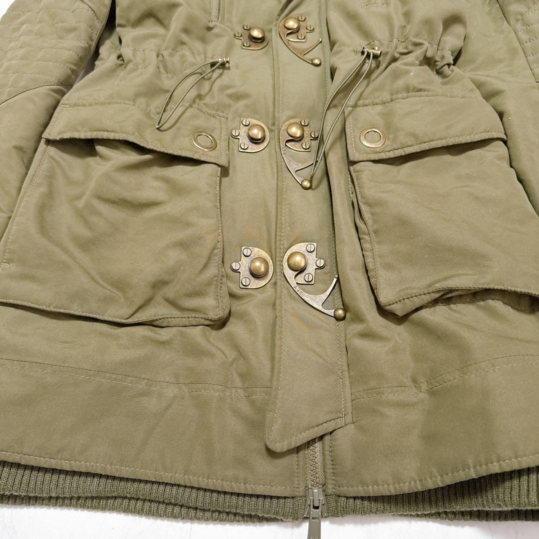 y2k N3B militaryjacket SLY モッズコート2wayファー