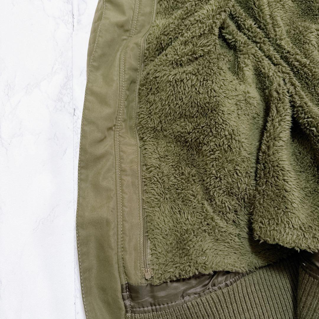 y2k N3B militaryjacket SLY モッズコート2wayファー