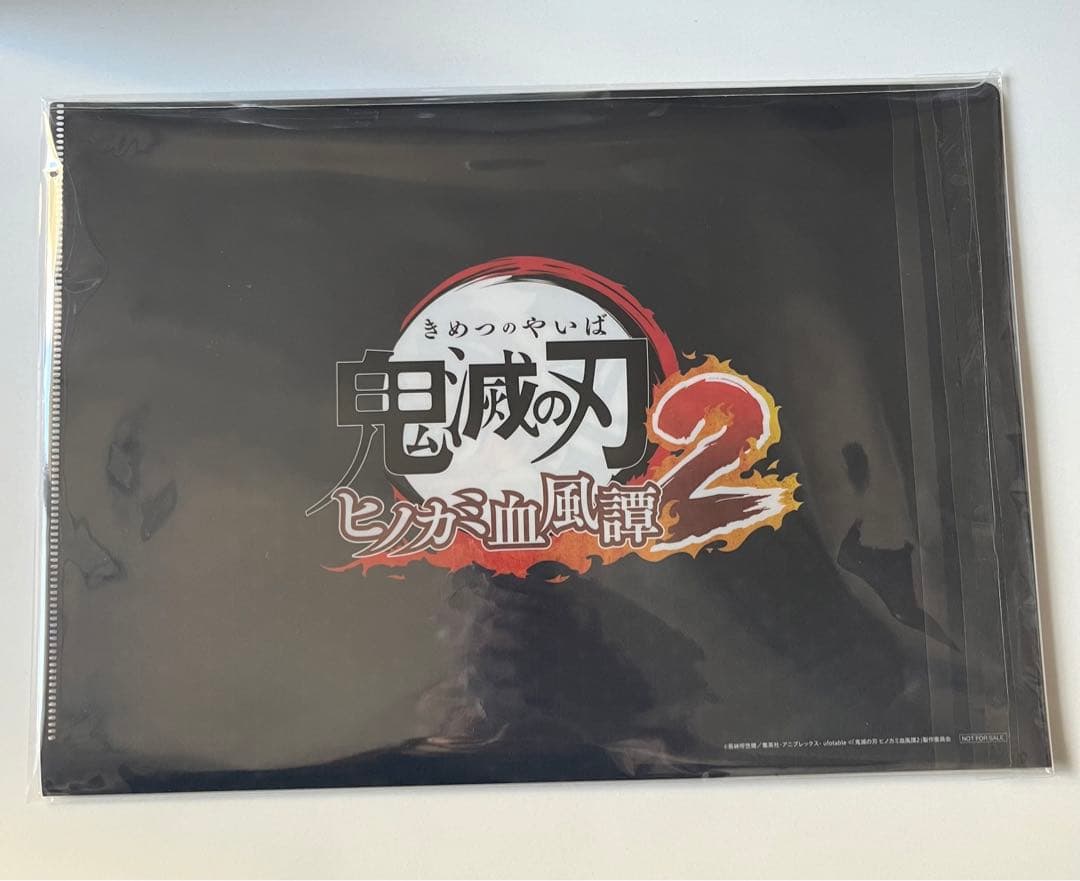 Switch 鬼滅の刃 ヒノカミ血風譚2 マルチケース クリアファイル 特典付き
