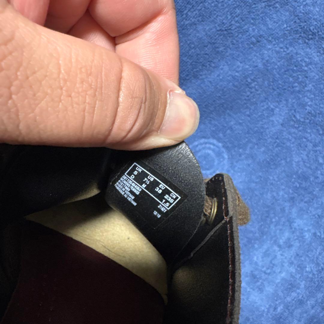 CLARKS クラークス デザートトレックレザーブーツ 23.5cm レディース