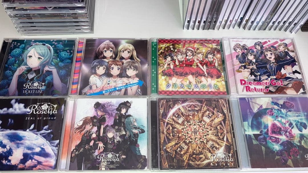 バンドリ　ガルパ　CD 38枚　ロゼリアコミック2冊