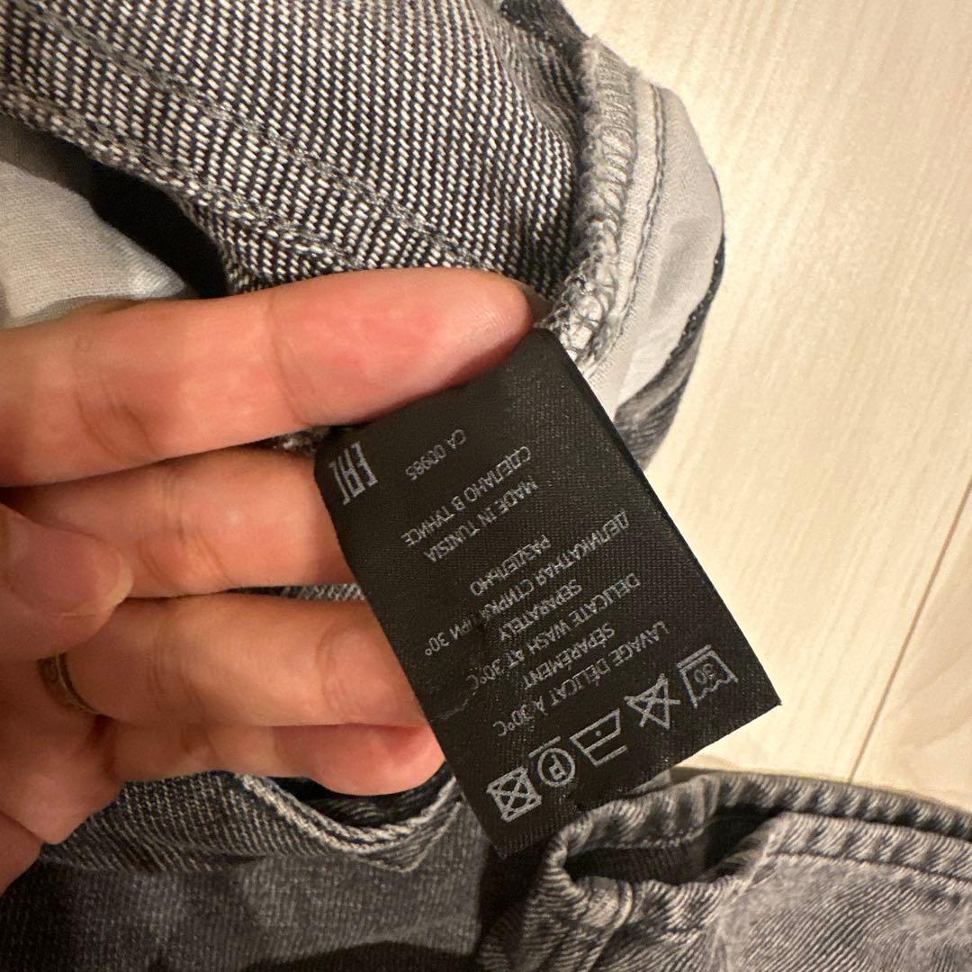 ISABEL MARANT ÉTOILE ブラックストレートデニム