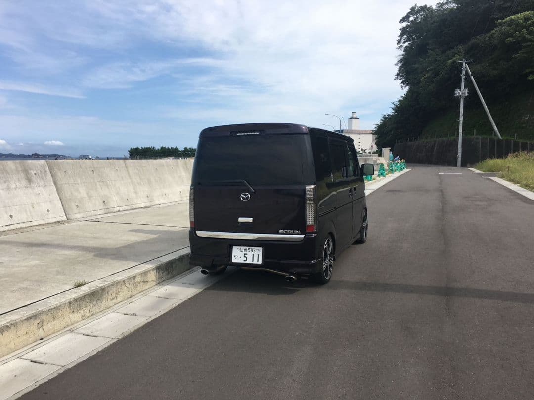 エブリイワゴン 社外 左右2本出しマフラー DA64W