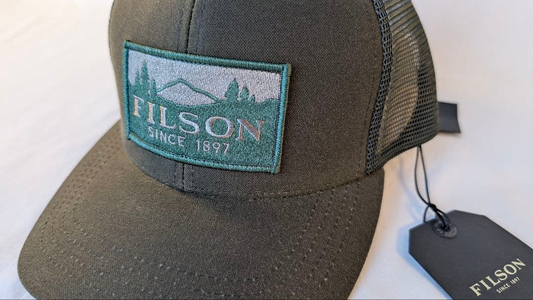【新品】FILSON (フィルソン) Logger Mesh Cap グリーン