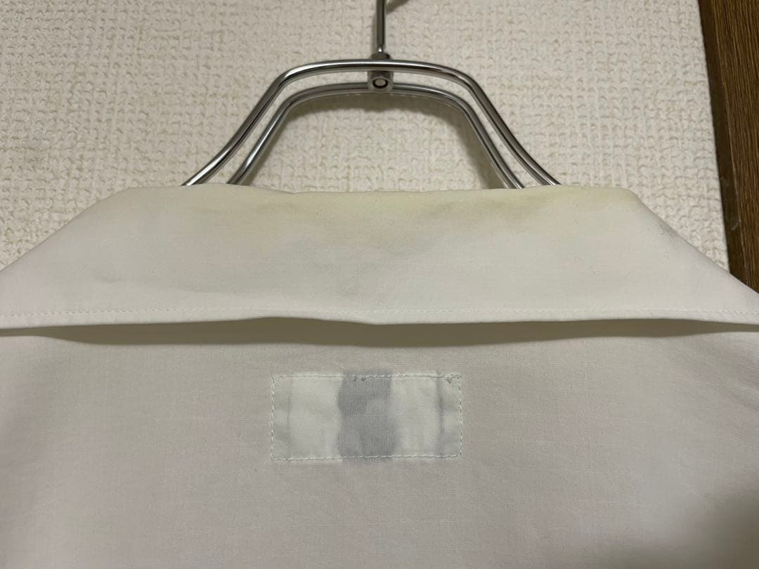 【タグ付き】HERILL ホワイト 長袖シャツ カバーオール