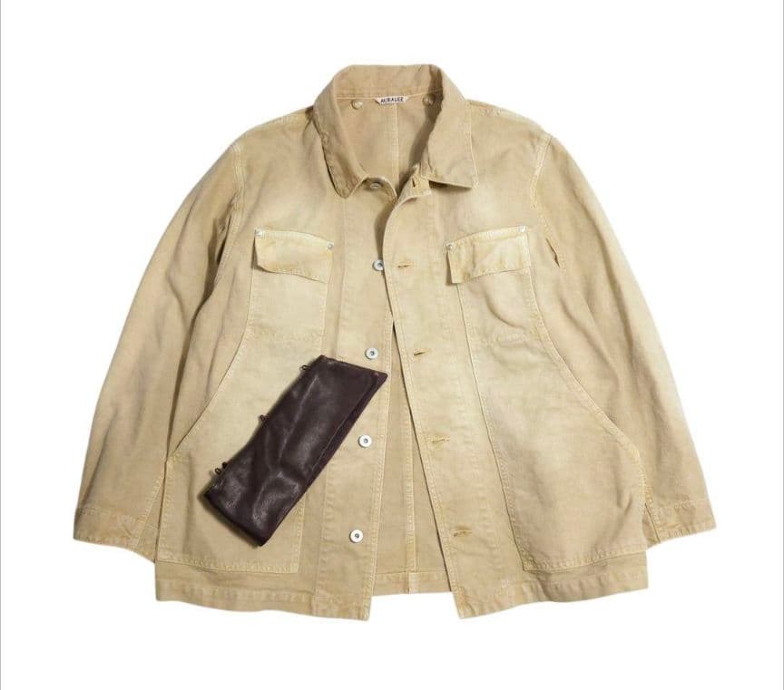 AURALEE ORGANIC COTTON DUCK BLOUSON サイズ5