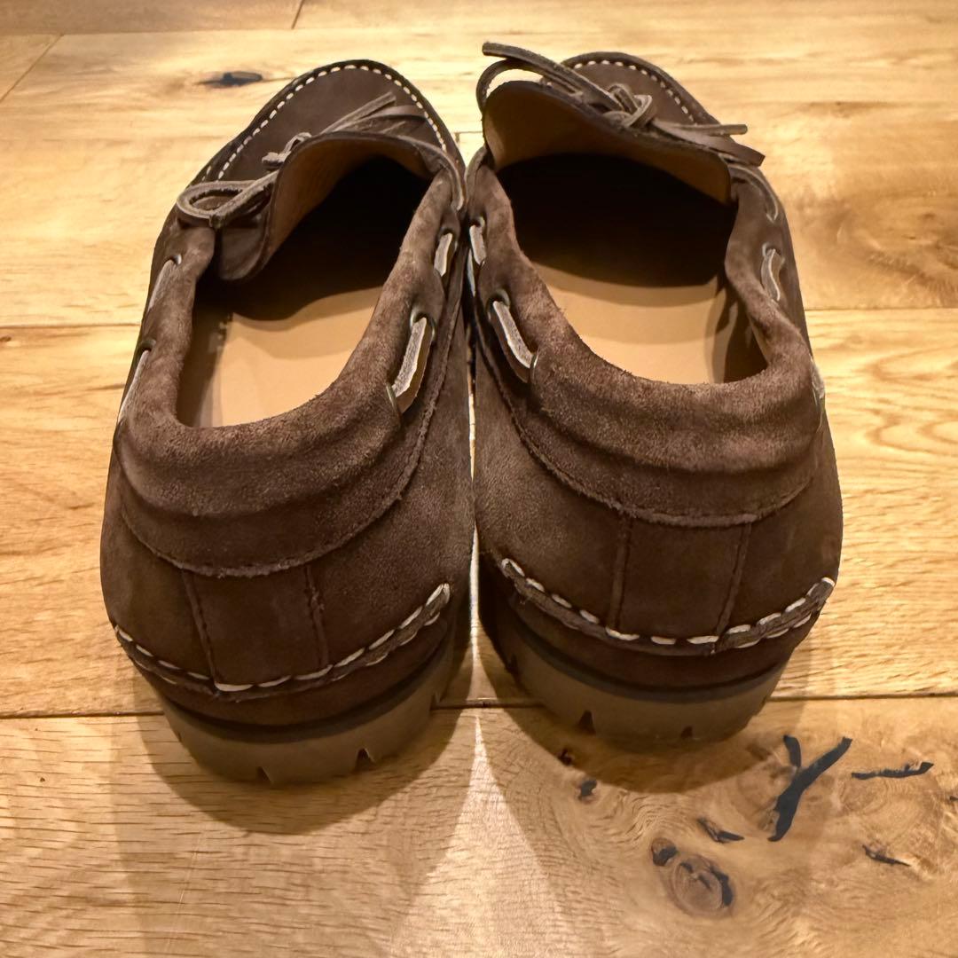J crew Jクルー　ブラウン スエード モカシン　10.5