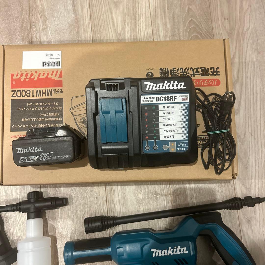 Makita 高圧洗浄機 MHW180DZ 本体