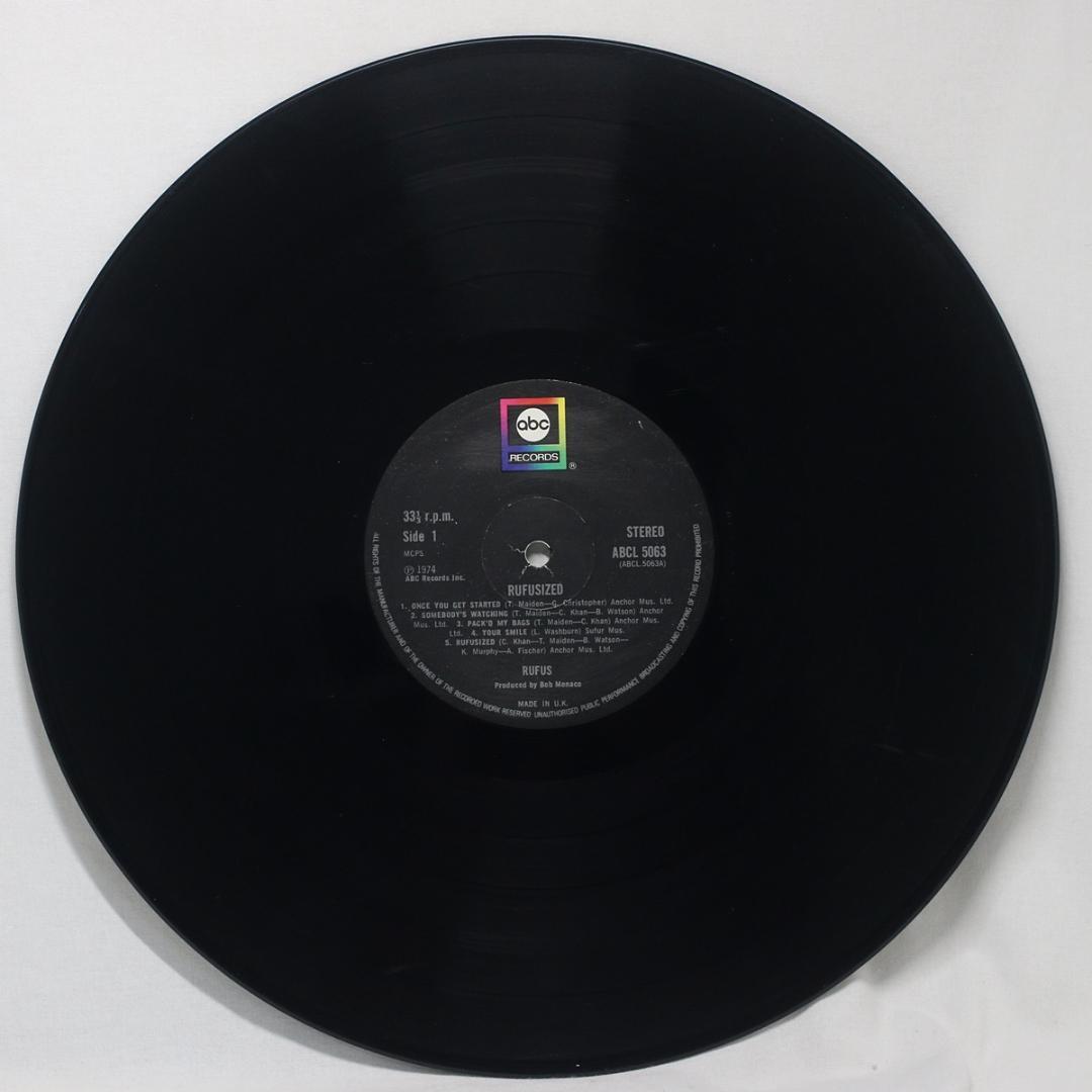 英LP Rufus featuring Chaka Khan Rufusized
