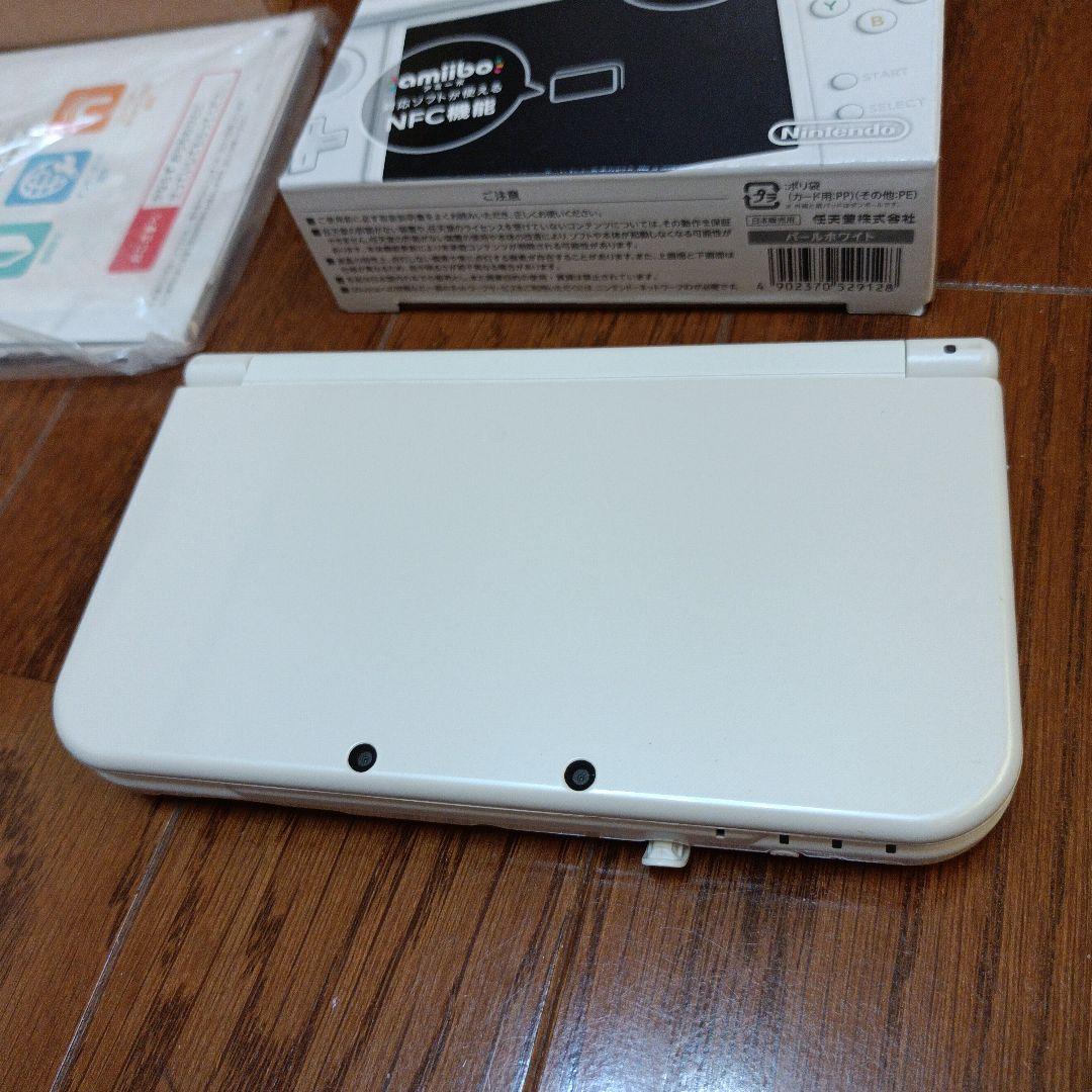 New ニンテンドー 3DSLL パールホワイト　美品　保証書あり