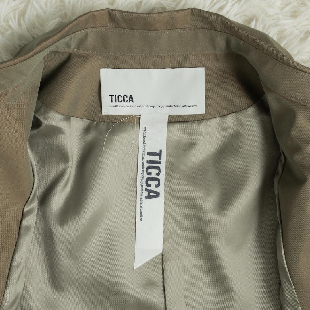 TICCA ティッカ HPS別注 トレンチテントコート カーキ