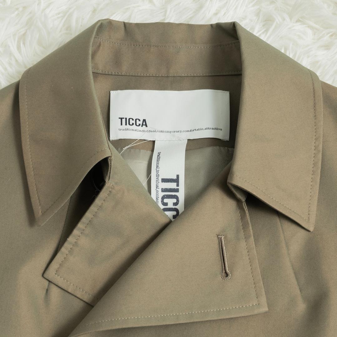 TICCA ティッカ HPS別注 トレンチテントコート カーキ