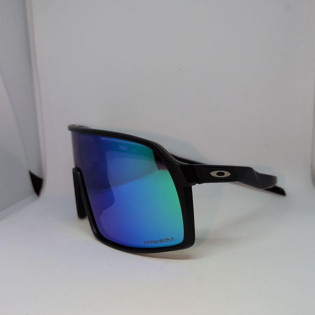 ド*グ様 Oakley スートロ スポーツサングラス ブラック/ミラー