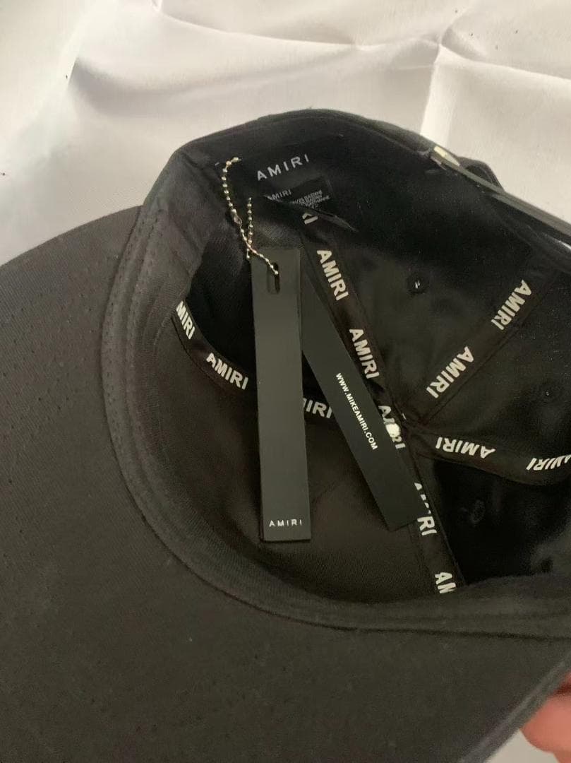 AMIRI ブラック キャップ