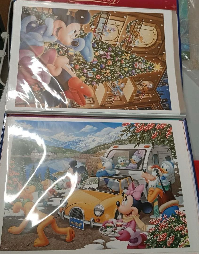 読売新聞Disney キャラクターアートコレクション アルバム3冊セット☆美品☆