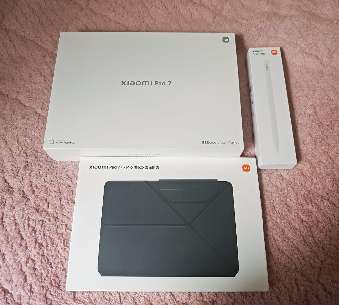 Xiaomi Pad 7 12/256 純正ケース・ペン　グローバル版