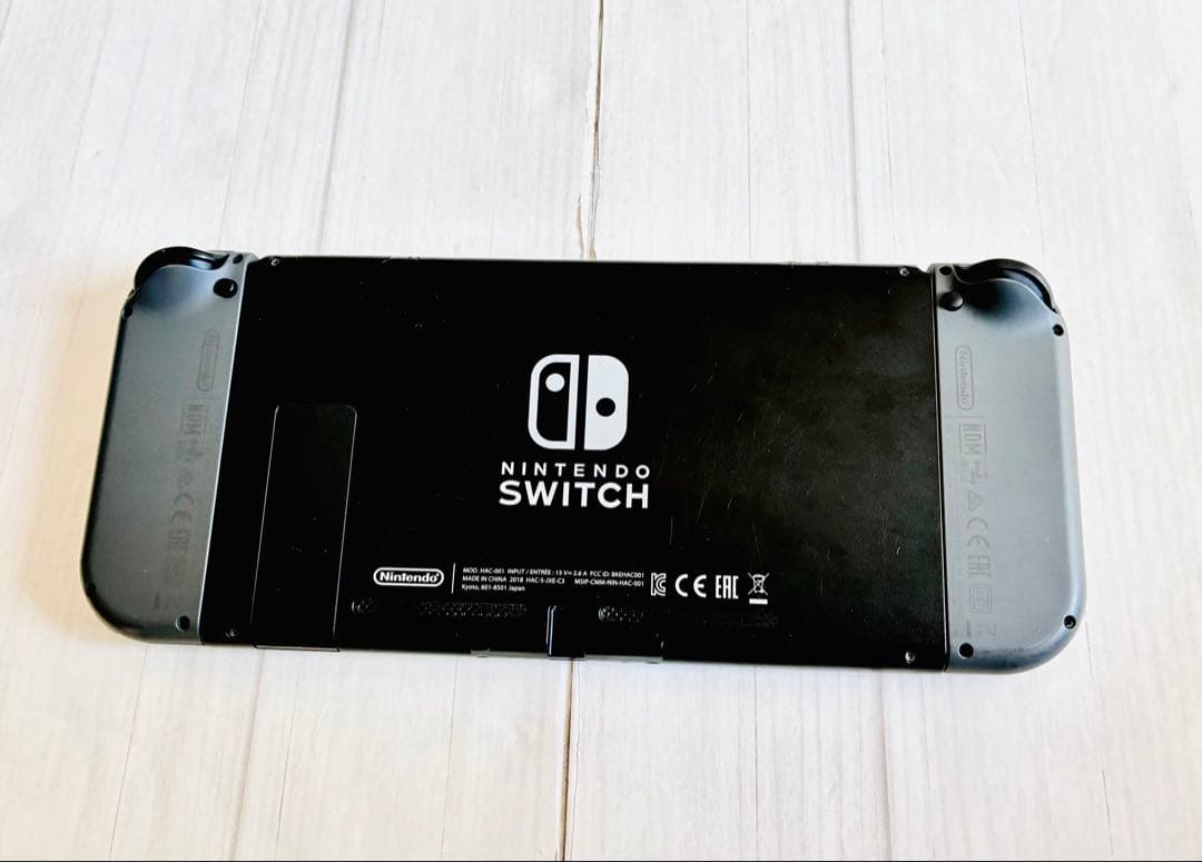Nintendo Switch 　本体　グレー　ケース付き　スイッチ