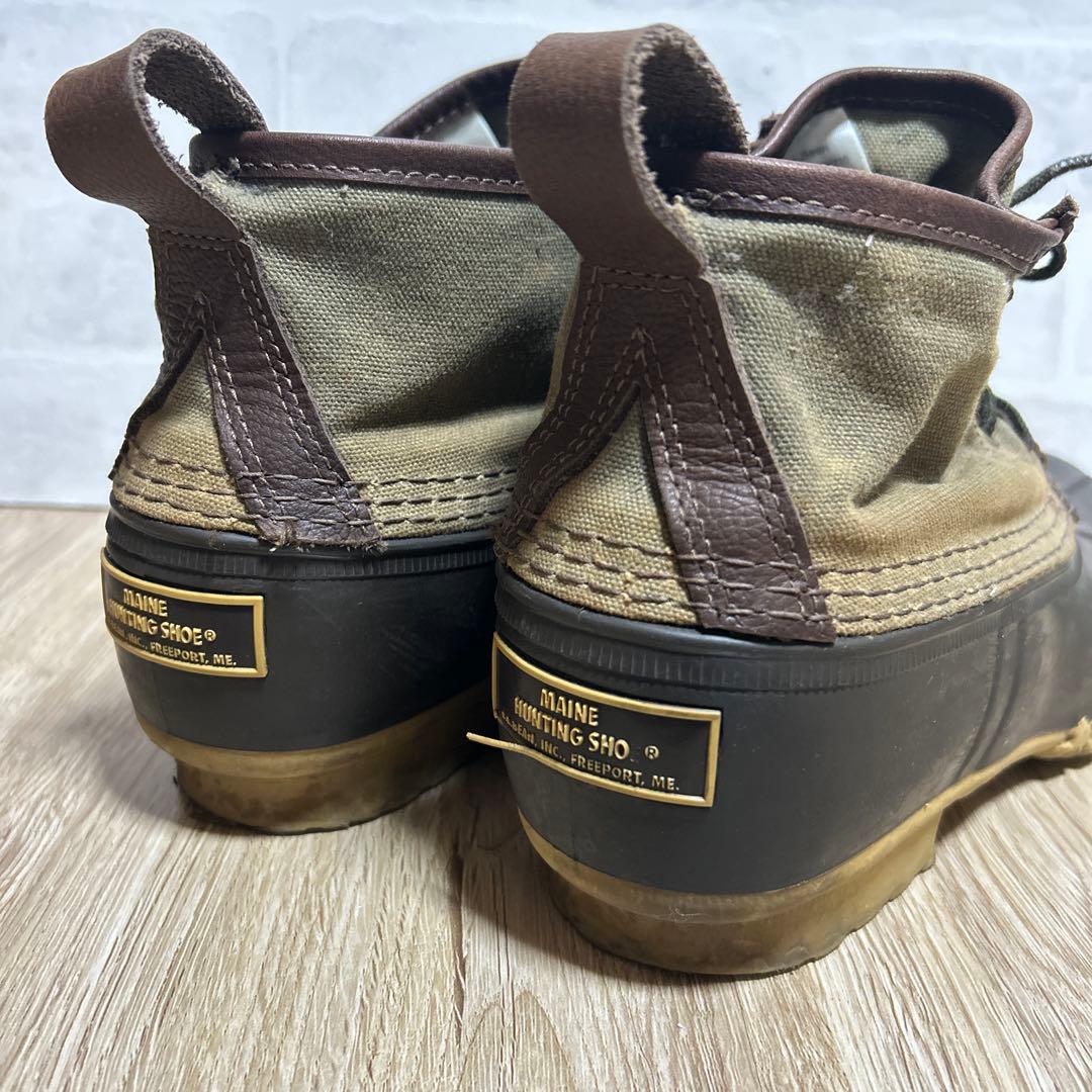L.L.BEAN エルエルビーン ワックスキャンバスBEAN BOOTS 送料込